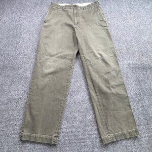 VTG Brooks Brothers Pants Mens 34x30.5 Khaki 346 Chinos Y2K 90s Hong Kong Grunge